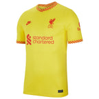 Liverpool Nike 2021/22 Third Breathe Stadium Custom Jersey - Yellow