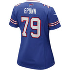 Ruben Brown Buffalo Bills Nike Women's Game Retired Player Jersey - Royal