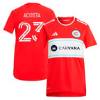 Kellyn Acosta Chicago Fire adidas Women's 2024 Return To Red Replica Player Jersey - Red