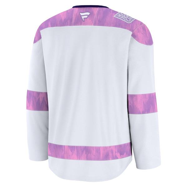 Nashville Predators  2024 Hockey Fights Cancer Practice Jersey - White