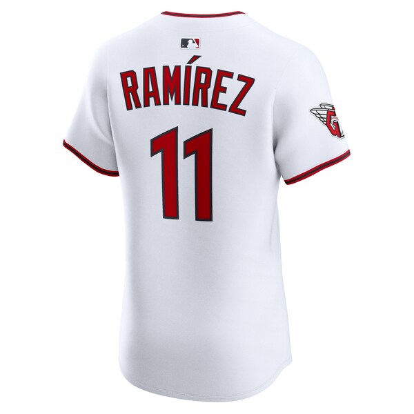 José Ramírez Cleveland Guardians Nike Home Elite Jersey - White