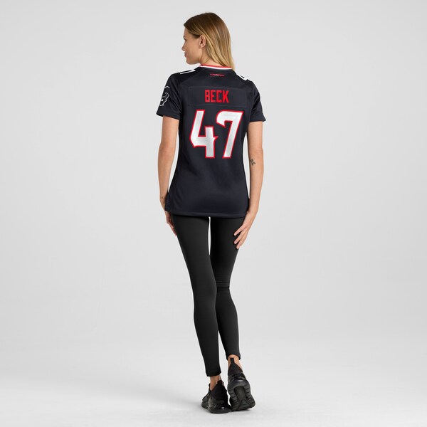 Andrew Beck Houston Texans Nike Women's Team Game Jersey -  Navy