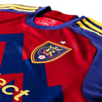 Real Salt Lake adidas 2024 Peak Utah Authentic Custom Jersey – Red