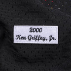 Ken Griffey Jr. Cincinnati Reds  Cooperstown Collection Mesh Batting Practice Button-Up Jersey  - Black