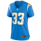 Derwin James Los Angeles Chargers Nike Women's Game Jersey - Powder Blue