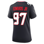 Mario Edwards Jr. Houston Texans Nike Women's Team Game Jersey -  Navy