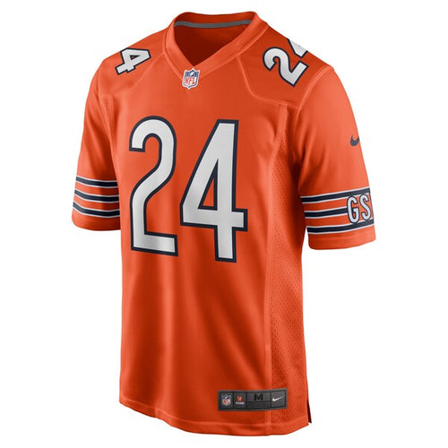 Khalil Herbert Chicago Bears Nike Alternate Game Player Jersey - Orange/Navy