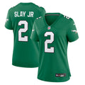 Darius Slay Philadelphia Eagles Nike Women's Alternate Player Game Jersey - Kelly Green