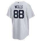 Austin Wells New York Yankees Nike Home Official Replica Player Jersey - White