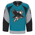 San Jose Sharks  Alternate Authentic Pro Custom Jersey - Teal