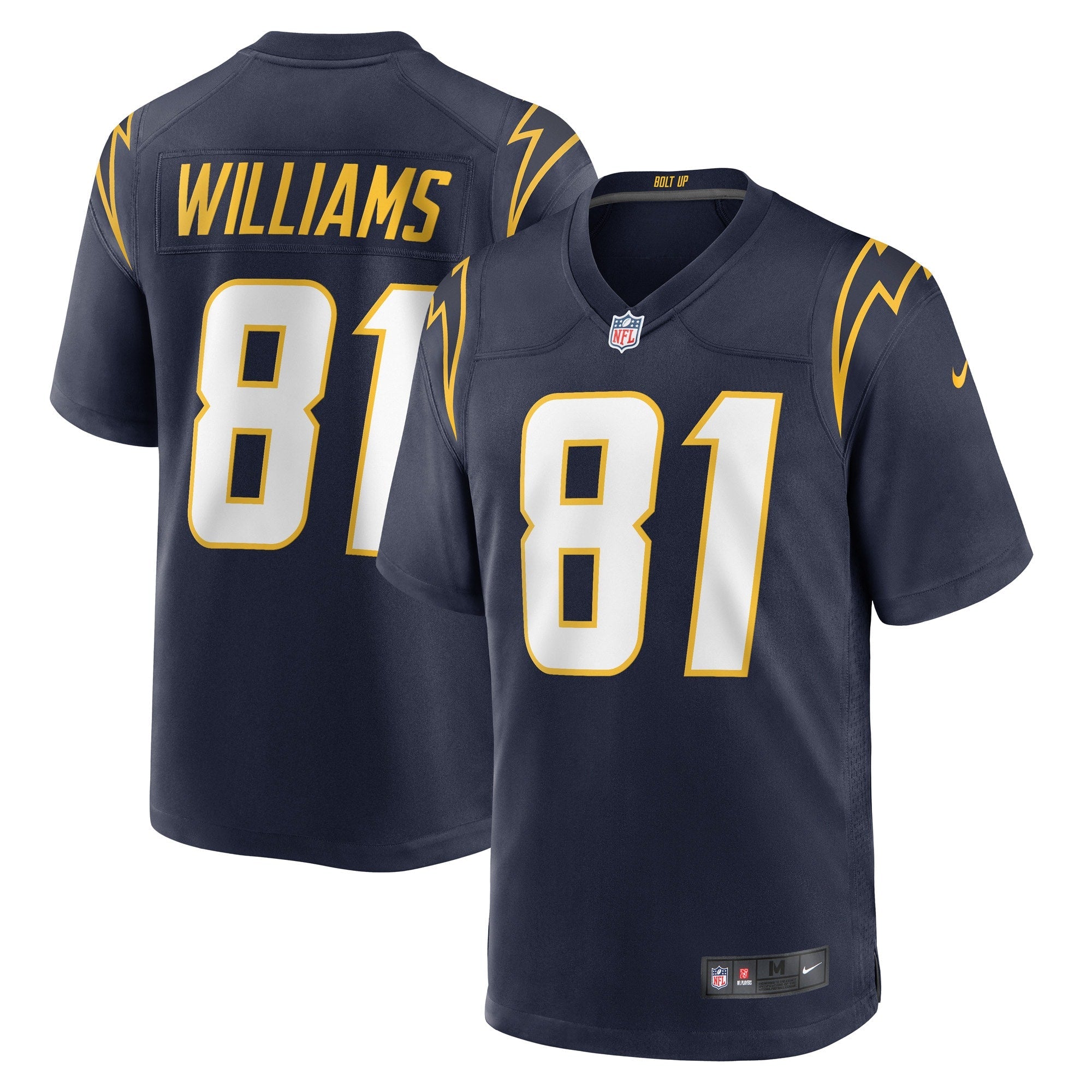 Mike Williams Los Angeles Chargers Nike Game Jersey - White/Blue/Navy/Royal