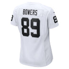 Brock Bowers Las Vegas Raiders Nike Women's Game Jersey -  White/Black
