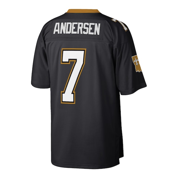 Morten Andersen New Orleans Saints Retired Player Legacy Replica Jersey - Black