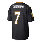 Morten Andersen New Orleans Saints Retired Player Legacy Replica Jersey - Black