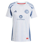 Kellyn Acosta Chicago Fire adidas Women's 2025 The Municipal Kit Replica Player Jersey - Light Blue