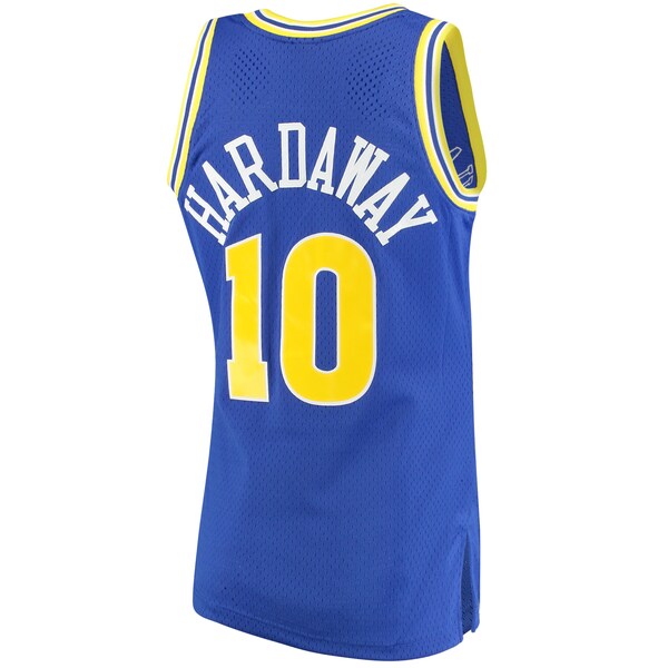 Tim Hardaway Golden State Warriors 1990/91 Hardwood Classics Swingman Jersey - Royal
