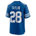 Jonathan Taylor Indianapolis Colts Nike Game Player Jersey - Royal/White