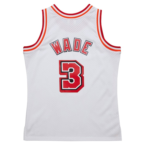 Dwyane Wade Miami Heat 2007/08 Hardwood Classics Swingman Jersey - White