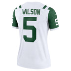 Garrett Wilson New York Jets Nike Women's Classic Alternate Legend Player Jersey - White