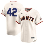 San Francisco Giants Nike 2024 Jackie Robinson Day Home Limited Jersey – Cream