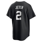 Derek Jeter New York Yankees Nike Official Replica Player Jersey - Black