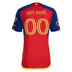 Real Salt Lake adidas 2024 Peak Utah Authentic Custom Jersey - Red