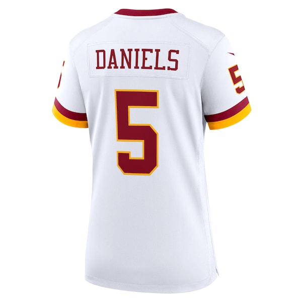 Jayden Daniels Washington Commanders Nike Women's Game Super Bowl Era Jersey - White