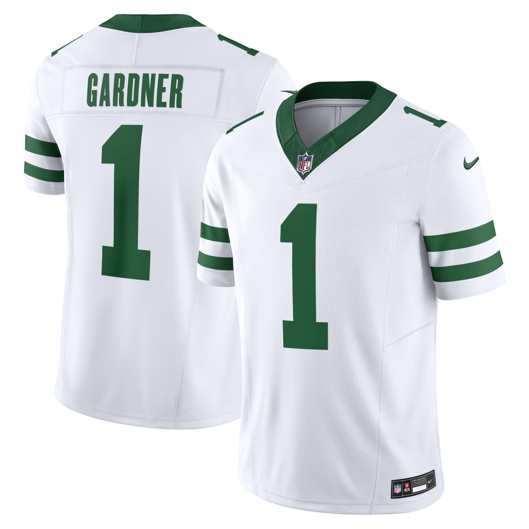 Ahmad Sauce Gardner New York Jets Nike Alternate Vapor F.U.S.E. Limited Jersey  - Legacy Black/White