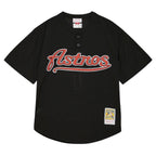 Craig Biggio Houston Astros Profile Big & Tall Cooperstown Collection Mesh Batting Practice Jersey - Black