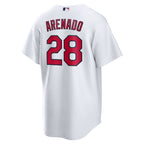 Nolan Arenado St. Louis Cardinals Nike Home Official Replica Player Jersey - White/Cream/Light Blue/Red