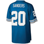 Barry Sanders Detroit Lions Big & Tall 1996 Retired Player Replica Jersey - Blue/White