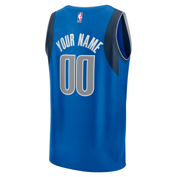 Dallas Mavericks  Custom Fast Break Jersey - Icon Edition - Blue/Navy