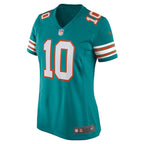 Tyreek Hill Miami Dolphins Nike Women's Alternate Game Jersey - Aqua/White