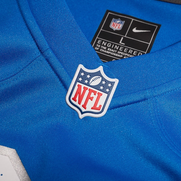 Malik Taylor Detroit Lions Nike Team Game Jersey -  Blue