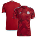 Colombia National Team adidas 2022/23 Away Replica Jersey - Red