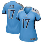Chimere Dike Tennessee Titans Nike Women's Team Game Jersey -  Light Blue