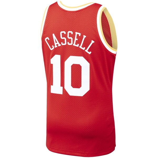 Sam Cassell Houston Rockets 1993/94 Hardwood Classics Swingman Jersey - Red