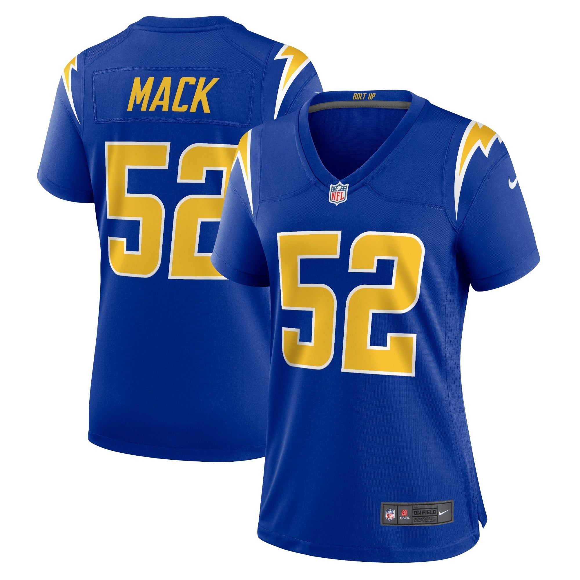 Khalil Mack Los Angeles Chargers Nike Women's Alternate Game Jersey - Navy/Royal