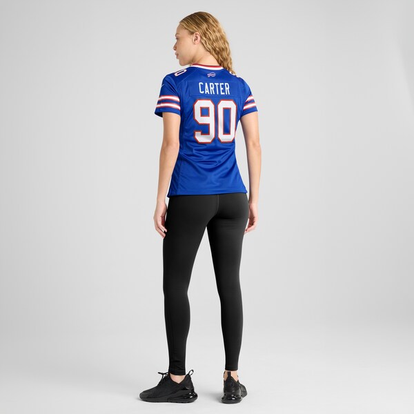 DeWayne Carter Buffalo Bills Nike Women's  Game Jersey -  Royal