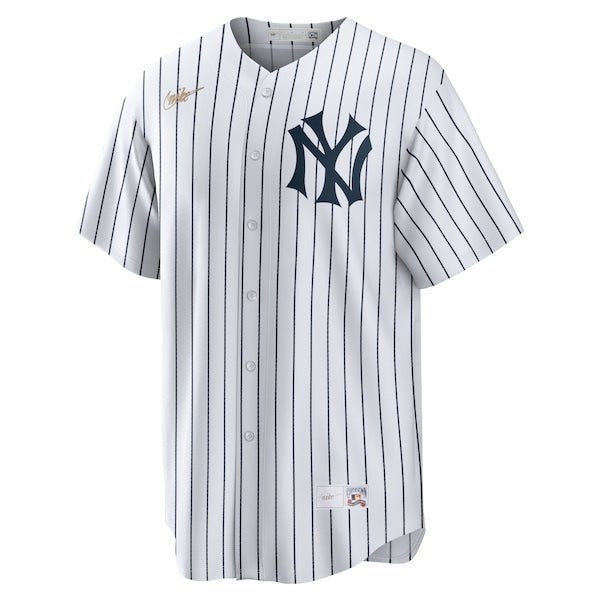 Mickey Mantle New York Yankees Nike Home Cooperstown Collection Player Jersey - White/Gray