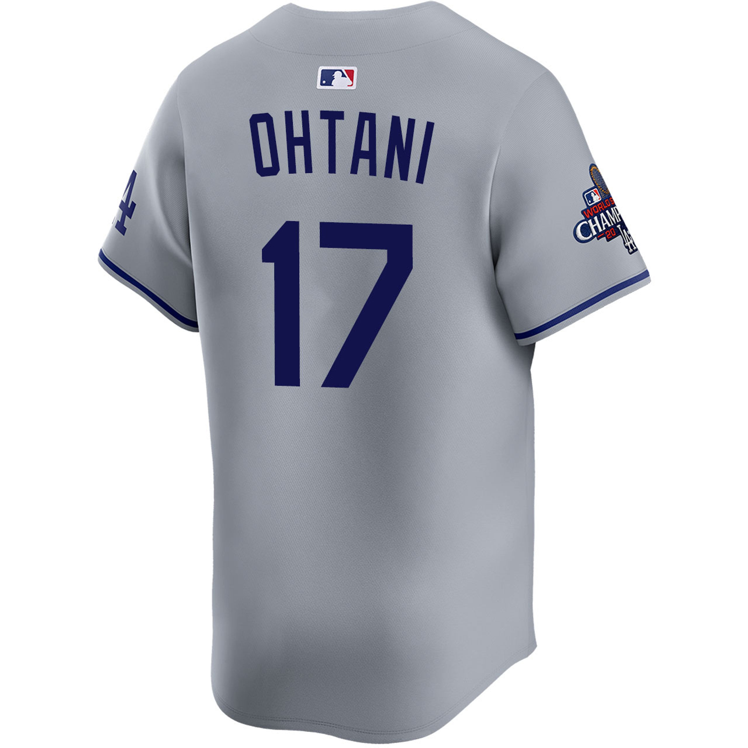 Shohei Ohtani Los Angeles Dodgers Nike 2024 World Series Champions Alternate Limited Player Jersey - Gray