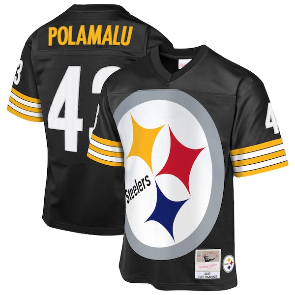 Troy Polamalu Pittsburgh Steelers 2005 Throwback Fashion Jersey - Black