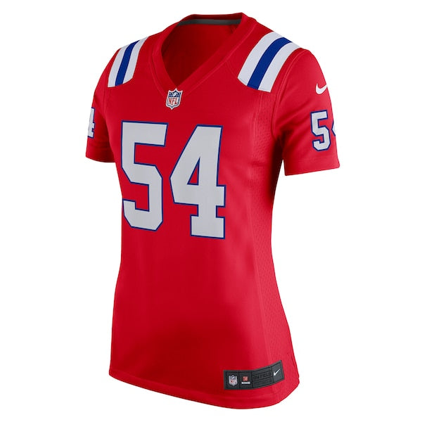 Tedy Bruschi New England Patriots Nike Women's Retired Game Jersey - Red/Navy