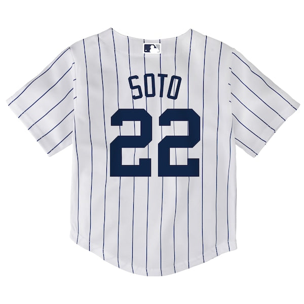 Juan Soto New York Yankees Nike Toddler Home Replica Player Jersey – White