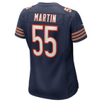 Jacob Martin Chicago Bears Nike Women's  Game Jersey -  Navy