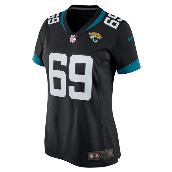 Tyler Shatley Jacksonville Jaguars Nike Women's Game Jersey - Black/Teal