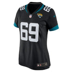 Tyler Shatley Jacksonville Jaguars Nike Women's Game Jersey - Black/Teal