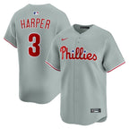 Bryce Harper Philadelphia Phillies Nike Alternate Limited Player Jersey - Gray
