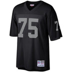 Howie Long Las Vegas Raiders Retired Player Legacy Replica Jersey - Black