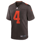 Deshaun Watson Cleveland Browns Nike Alternate Game Jersey - Brown/White